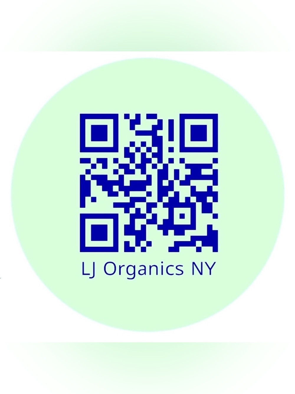 50 CUSTOM STICKERS - 2” ROUND - WITH YOUR QR CODE & CLOSET NAME - MINT GREEN